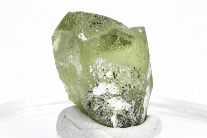 Green Olivine Peridot Crystal - Pakistan #213535